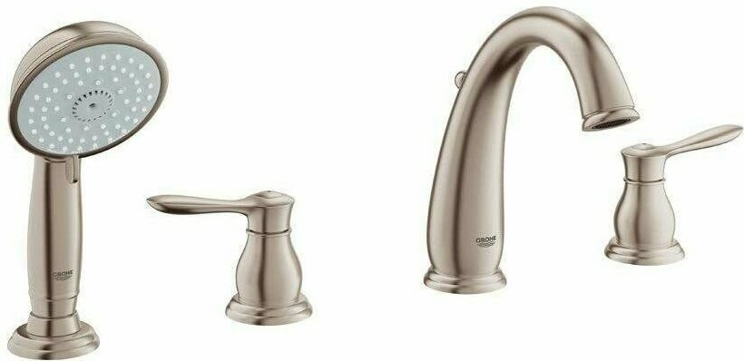 Grohe Parkfield 25153EN0 Brushed Nickel  Roman Tub Faucet w/Handshower