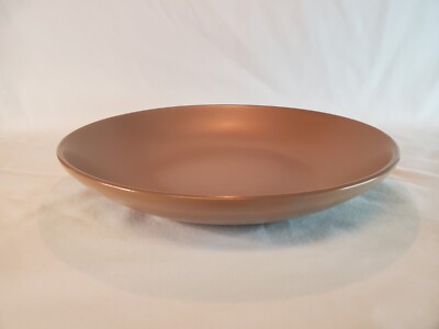 1 Libbey Tableware Driftstone SAND Satin Matte Porcelain 10 Inch Salad Bowl 
