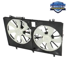 Radiator Condenser Cooling Fan Assembly For Toyota Sienna Lexus RX350 2011-2016