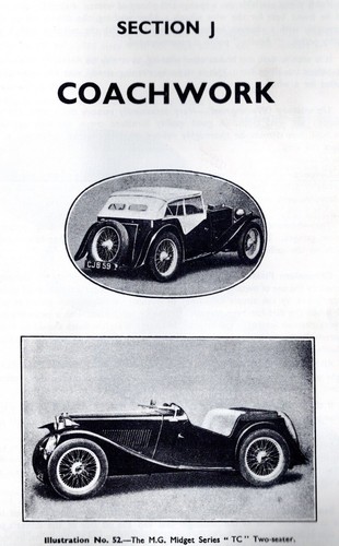 MG TC Series MIDGET 1954 INSTRUCTION MANUAL Driving Maintaining & WORKSHOP Work - Picture 6 of 16