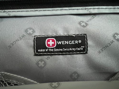 Wenger Unisex Black Carry On Double Handle Accessory Bag, New - Picture 11 of 15