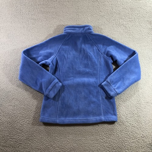 columbia fleece jacket youth 10 - 12 Blue Full Zip Pockets Outdoors School - Picture 13 of 15