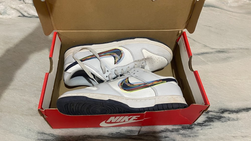Size 8.5 - Nike Dunk Low 3D Swoosh