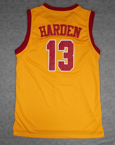 Men's James Harden Arizona State Sun Devils 13 Gold Replica Basketball Jersey 48 - Picture 8 of 8