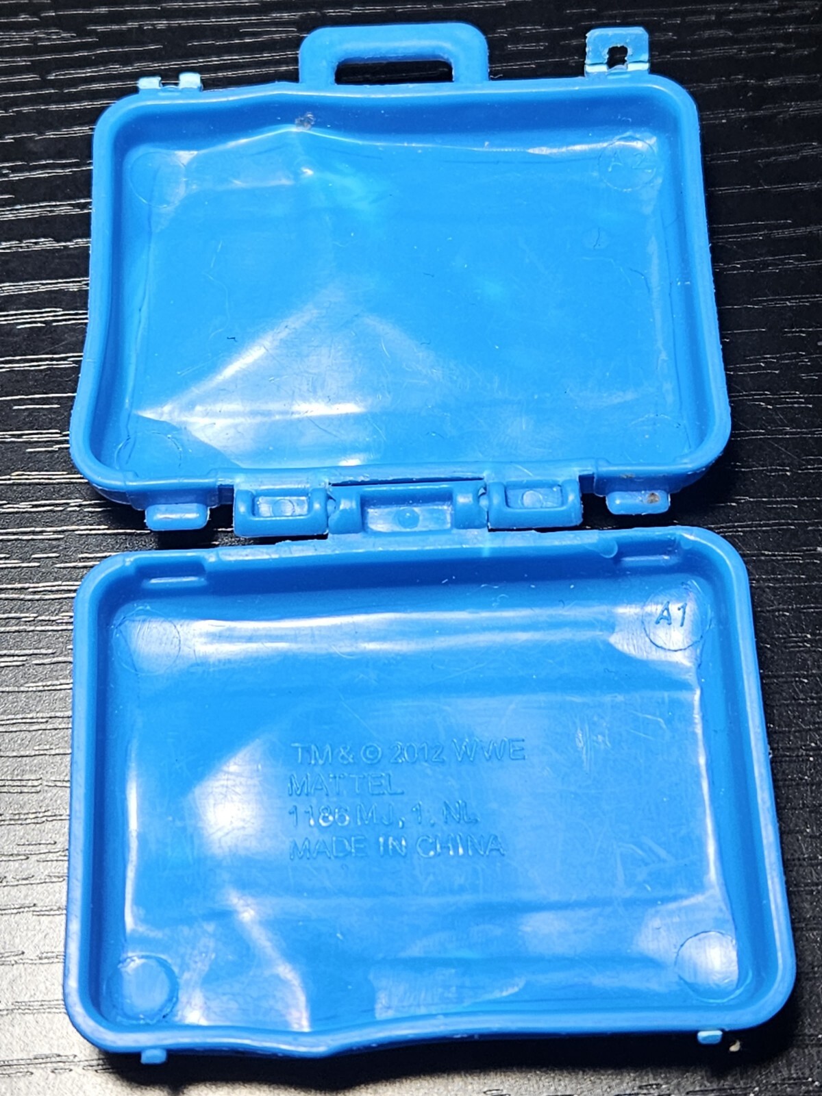 Blue Money In The Bank Briefcase Dented WWE Elite Figure Accesory 
