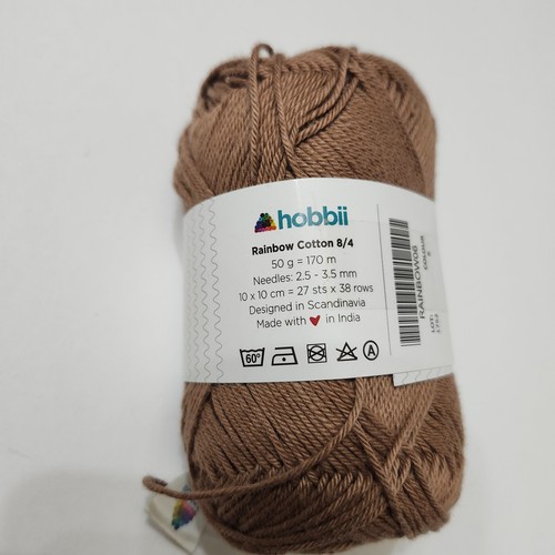 Hobbii Rainbow Yarn 8/4 Quality 100% Cotton PRICE PER SKEIN - YOU CHOOSE - Picture 34 of 329
