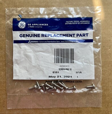 GE Appliances Screw Pkg-12.  WZ4X241D