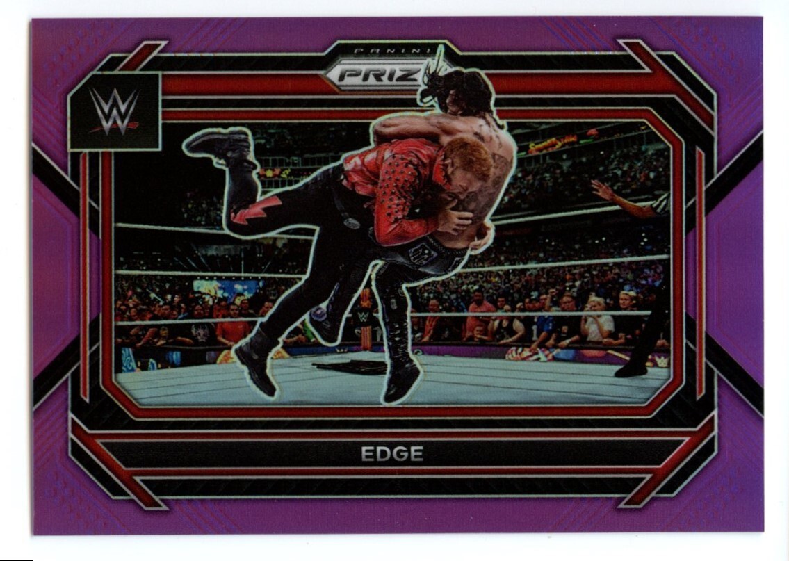 2023 Panini Prizm WWE -Edge - Purple Prizm 031/149 - #100