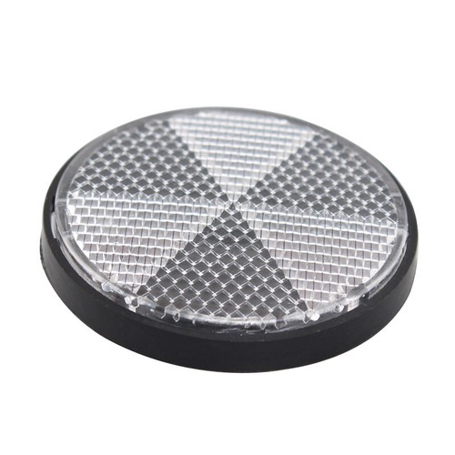 5Pcs Round Front Clear Reflector Set For Motorcycles Bikes Dirt Bikes Universal - Picture 9 of 12