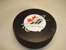 Anthony Duclair Signed Team Canada Hockey Puck Autographed 1A