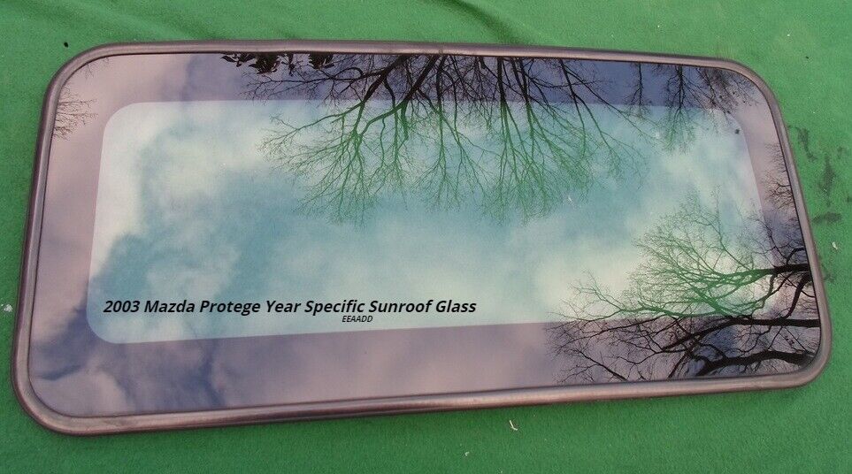 2003 有名ブランド MAZDA PROTEGE YEAR SPECIFIC SUNROOF OEM PANEL GLASS FACTORY 在庫限り