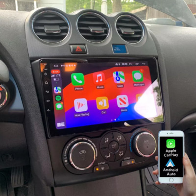 Apple Carplay Car Stereo Radio GPS Navi For Nissan Altima 2008-2012 Android 13