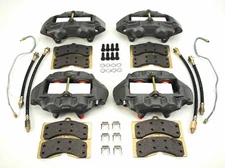 1965-1982 Corvette Brake Kit Delco Standard w/ Stainless Steel Sleeved Calipers 
