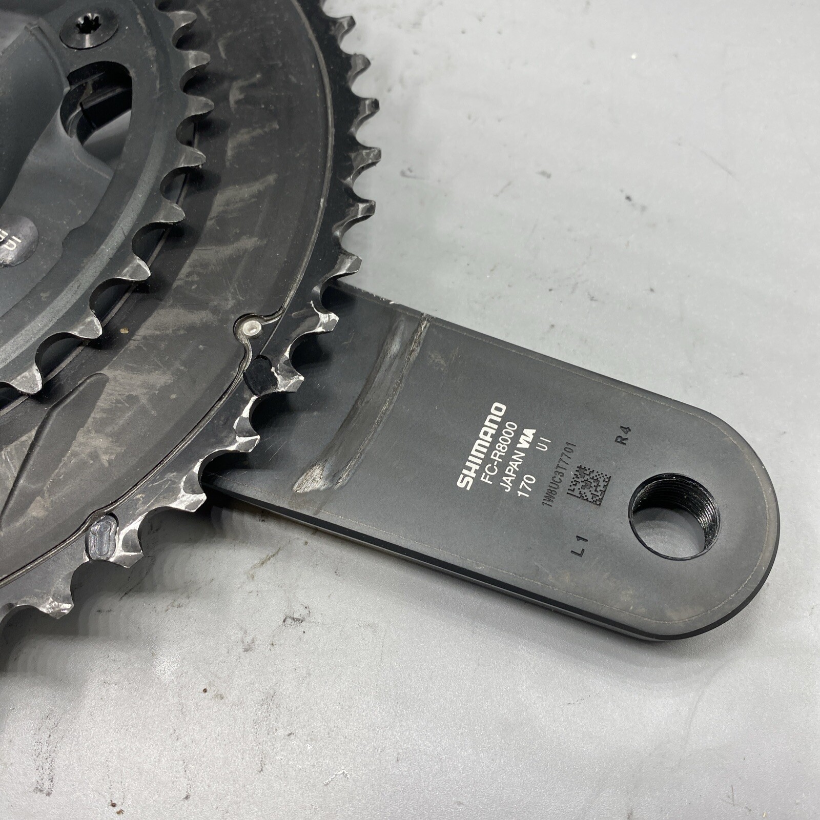 Shimano Ultegra R8000 11 Speed Crank Set 4iiii Power Meter 170 52/36  (9127-196)
