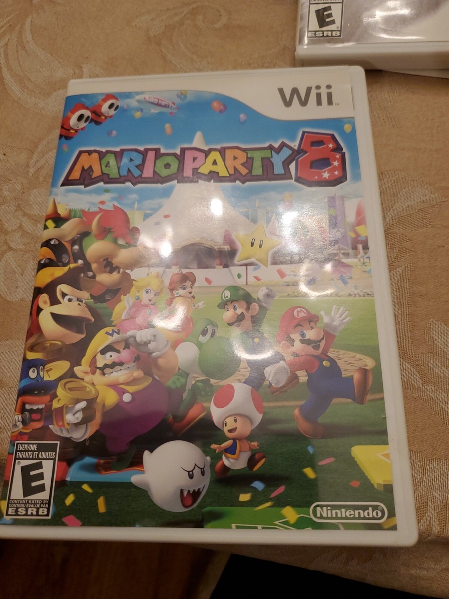 Nintendo  Wii  マリオパーティー8付き Amazon | マリオパーティ8 - Wii | ゲームソフト