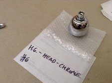 HANSGROHE SHOWERHEAD ONLY, POLISHED CHROME , 6