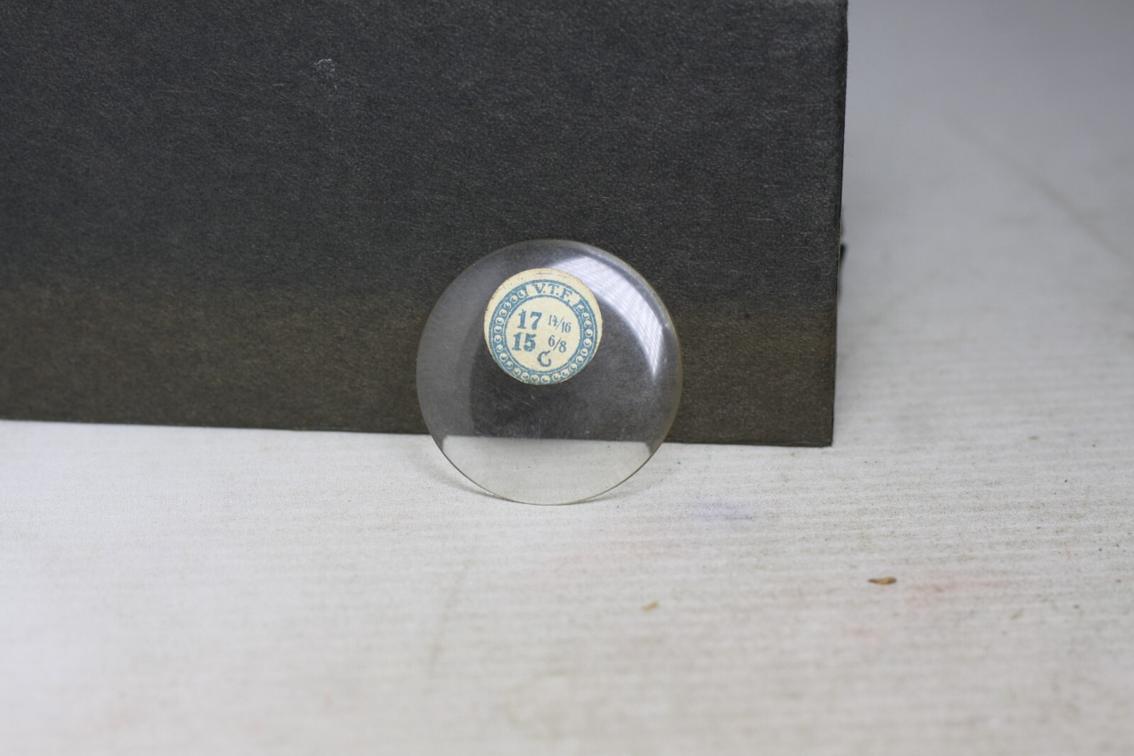 NEW OLD STOCK POCKET WATCH GLASS CRYSTAL 17 14/16 15 6/8 C 14B eBay