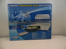 coby dvd-224 compact progressive 806tf slim design with manual and controller