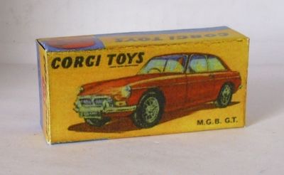 Repro Box Corgi Nr.327 M.G.B. GT