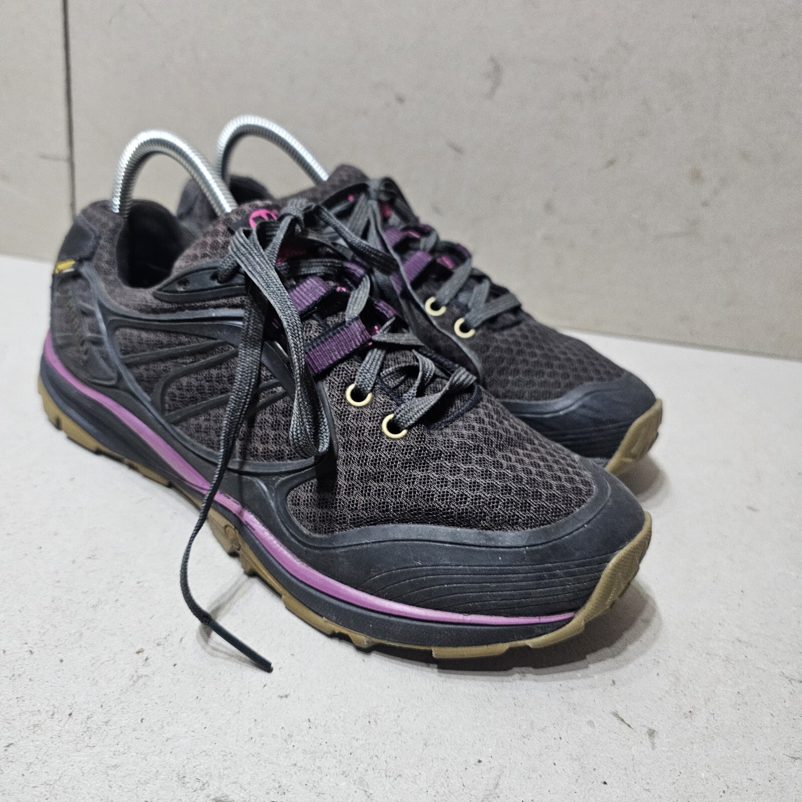 MERRELL VERTERRA GORETEX SCARPE DA CAMPEGGIO DA DONNA IN RETE NERE UK7 EU40 5