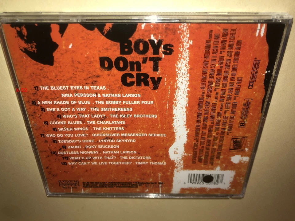Boys Dont Cry soundtrack CD Lynyrd Skynyrd Smithereens Isley Bros Knitters Nina  - Image 3 of 4