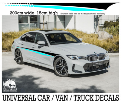 Auto/Van Streifen selbstklebend Vinyl Aufkleber Aufkleber Universal passt für alle Modelle