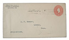 US SC U362 AUGUSTA, ME POSTAL HISTORY , COVER 1902 — photo 1