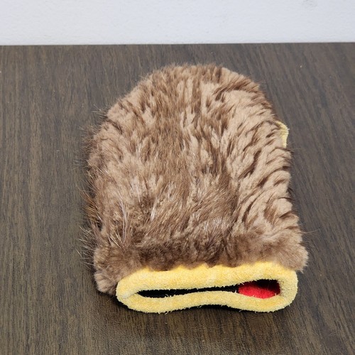 Vntg Handcrafted Childrens BEAVER FUR & Suede MITTENS Traditional Native Leather - Picture 12 of 19