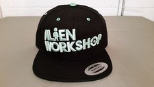 New Alien Workshop Skater Baseball Black Mint Green Snapback Cap Hat