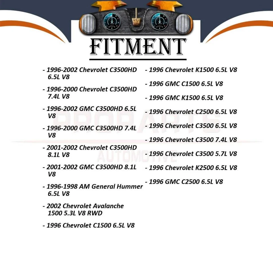 Bomba de dirección asistida 1 pieza para GMC C1500 1996 Suburban 6,5 L Foto 2 de 4