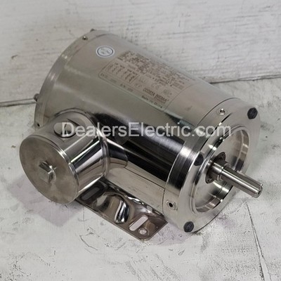 TECO 1 HP 3600 RPM TENV 208/230/460V 56C STAINLESS FOOTED 3 PHASE MOTOR WFN0012C