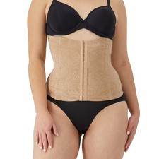Maidenform Nude Waist Shaping Firm Control Shapewear Size XXL/10 Waist Trainer
