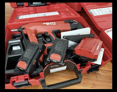 Hilti BX 4-22 Cordless Concrete Nail Gun Kit with Hard Case Carrying Case