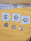 Assorted Silver Quarters One Oz Total Weight. Rare Quarters.