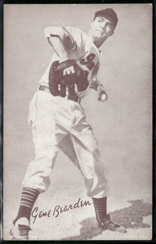 1947-66 Exhibits (W461) #NNO Gene Bearden FR/GD