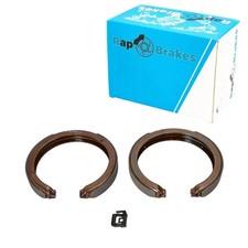 RAP BRAKES BREMSBACKEN SATZ 190mm passend für CADILLAC CTS SRX STS XLR