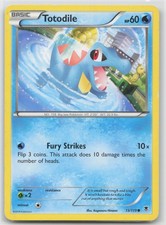 XY - Phantom Forces Totodile 15/119 Common Pokemon HP