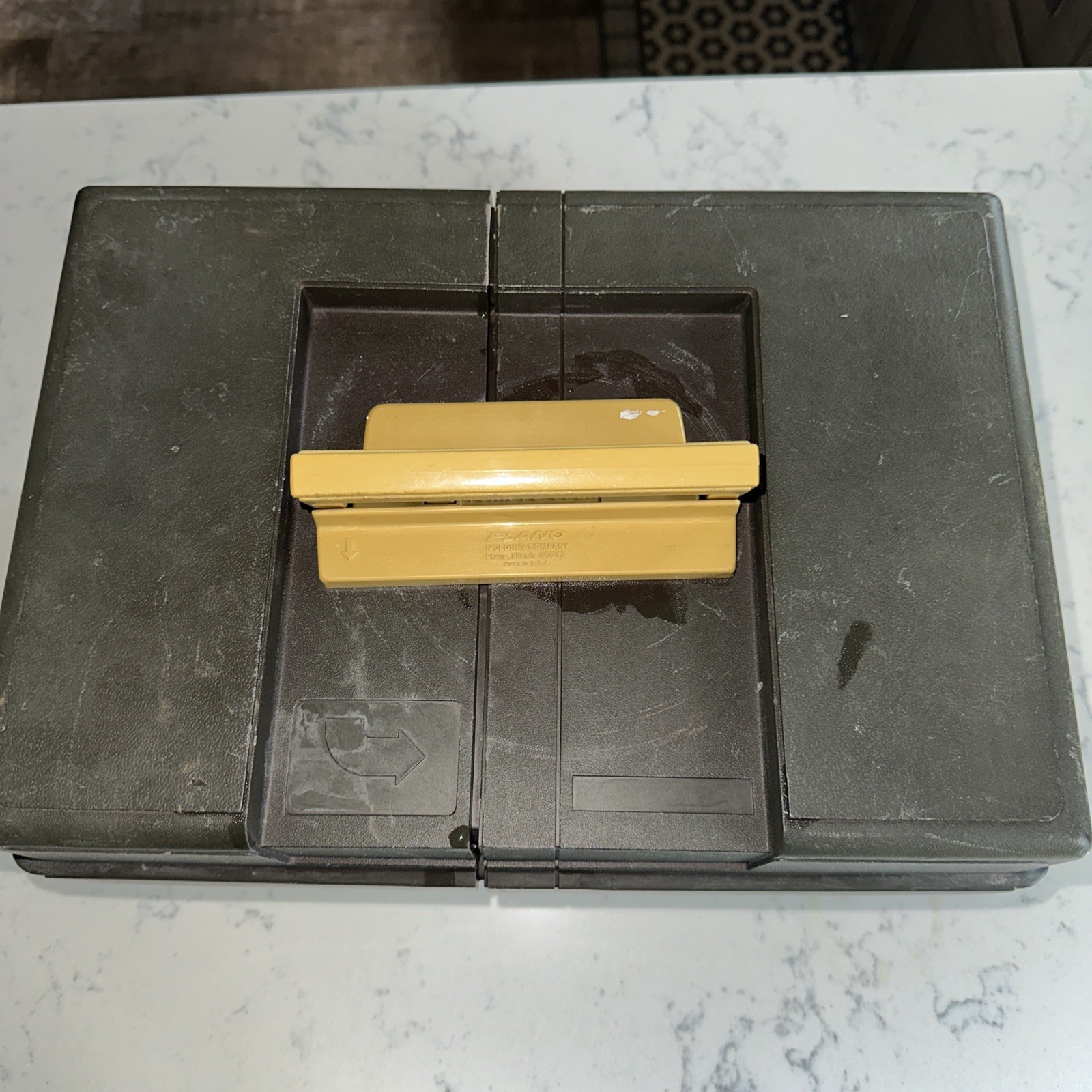 Vintage PLANO Sportster 757 Tackle Box w/ Cooler 1981 Rare Model Fishing Bait