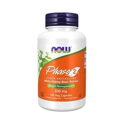 Now Foods Phase 2 - Starch Neutralizer (120 vcaps) Unflavoured