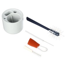 Vase Cleaning Brush Set 4 Pack with Long Handle Bottle Brushes for Narrow