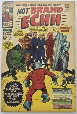 NOT BRAND ECHH #1 COMIC BOOK (MARVEL,1967) SILVER AGE 7.0 FN/VF