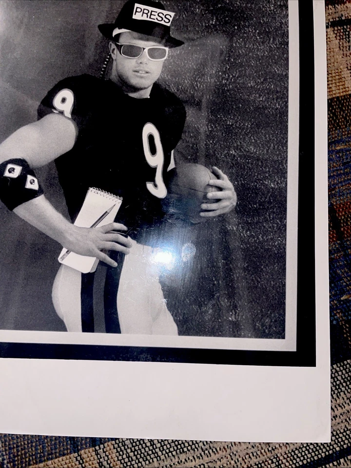 1987 JIM MCMAHON TYPE 1 PHOTO CHICAGO BEARS NFL FOOTBALL NCAA SOLDIERS FIELD - Image 3 of 4