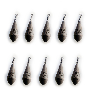 10 x Karpfen Angelbleie Gewichte Dumpy Distance 3oz Distance Karpfenbleigewicht