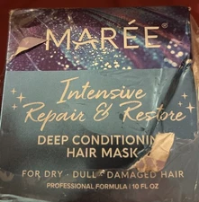 MAREE Intensive Repair Restore Deep Conditioning Hair Mask 10 oz In SEALED Box