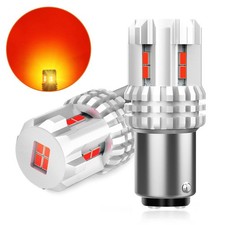 BAY15D 1157 2X P21/5W RED 3030 SMD LED BRAKE STOP TAIL CANBUS LIGHT BULB GLOBE
