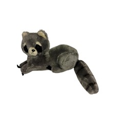 Vintage Dakin Nature Babies Plush RACCOON 10" Raccoon Stuffed Animal 1975