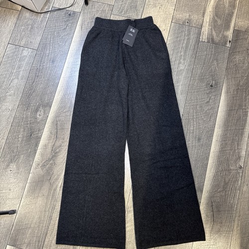 Naadam Washable Cashmere Pants Wide Leg XS NWT