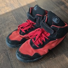 Sansha S25 Red Unisex Jazz Hip Hop Dance Shoes Split Sole Suede Canvas