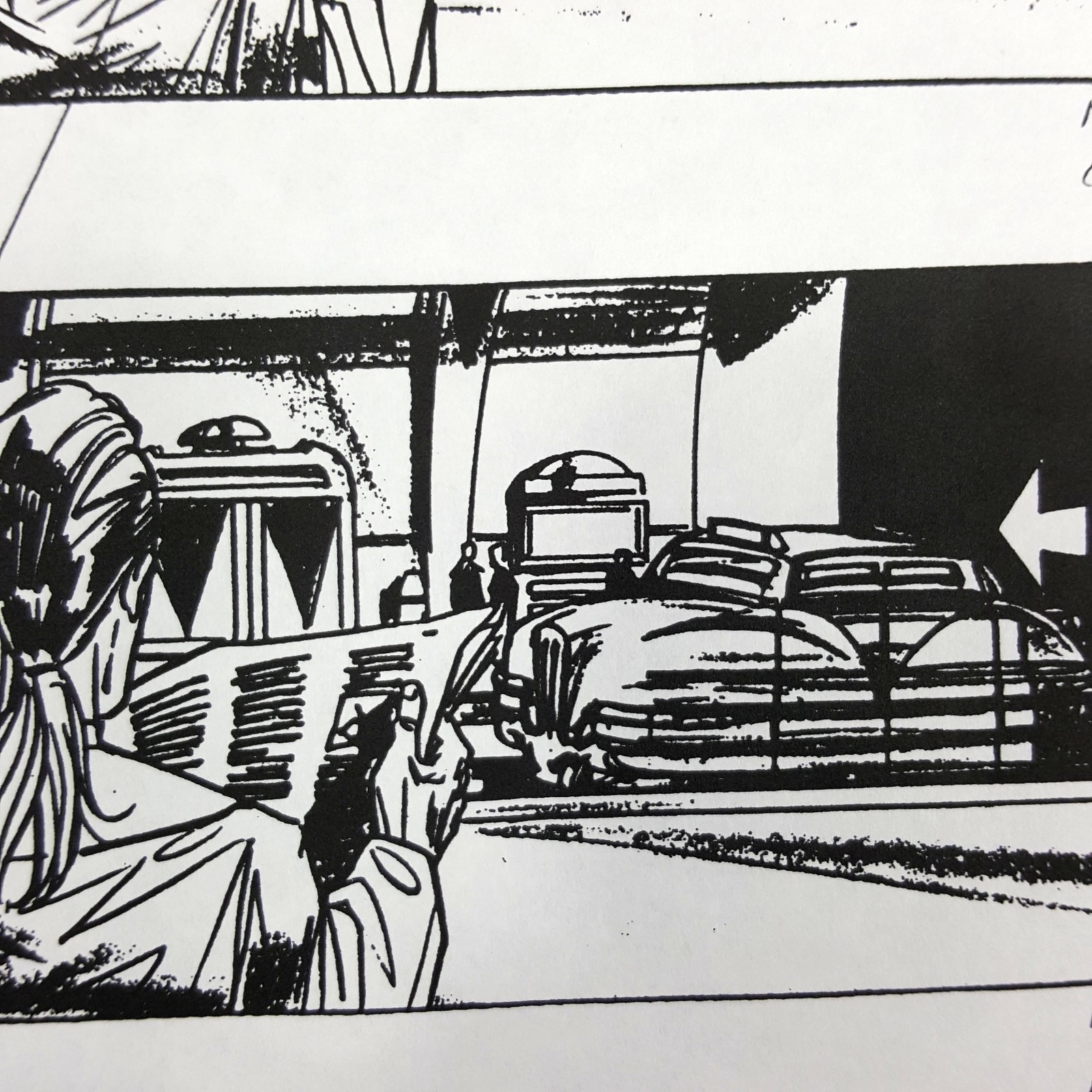 Image 15 of The Fifth Element - Production Used Storyboard, Cab Chase 161-173 , COA