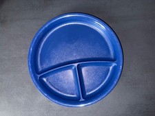 Tupperware Teller 3 geteilt - blau
